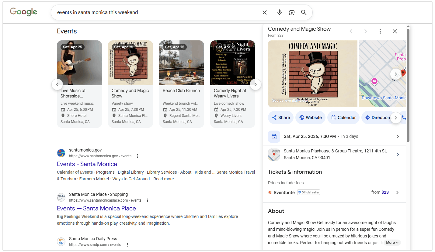 Google Event Pack